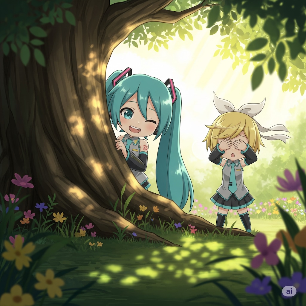 も～い～かい　ま～だだよ！