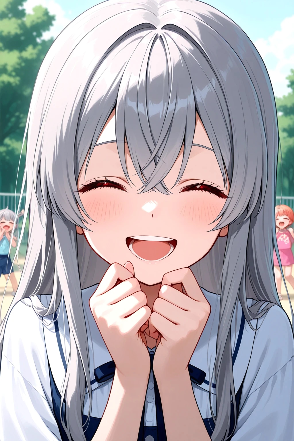 ばぁ！