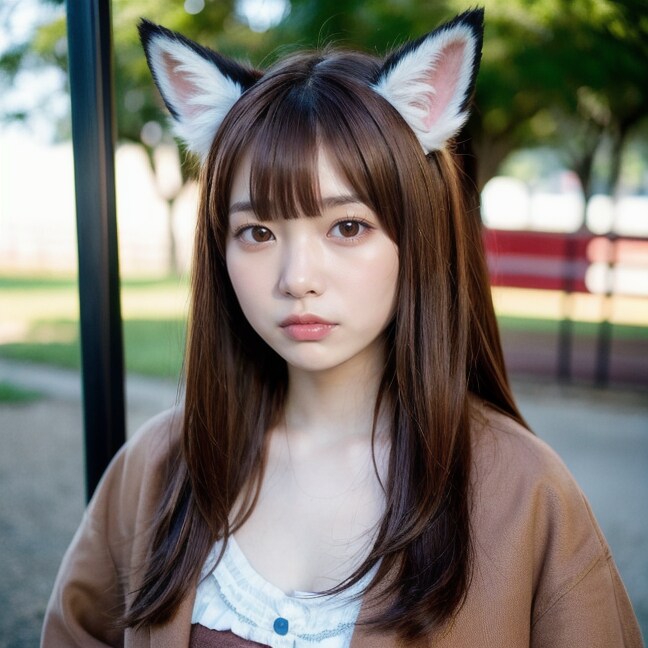公園の犬ちゃん