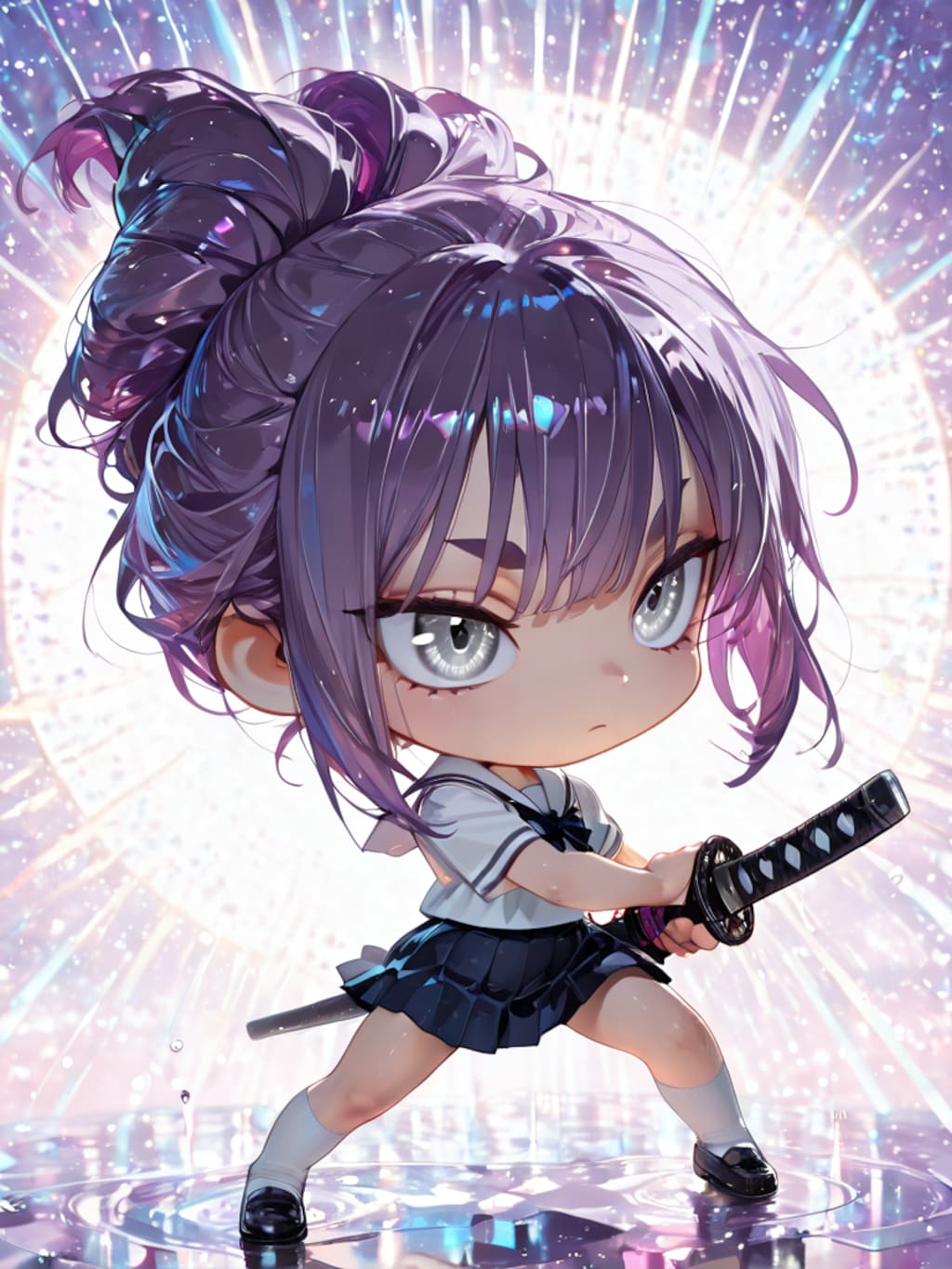 ちびセーラー服サムライ
