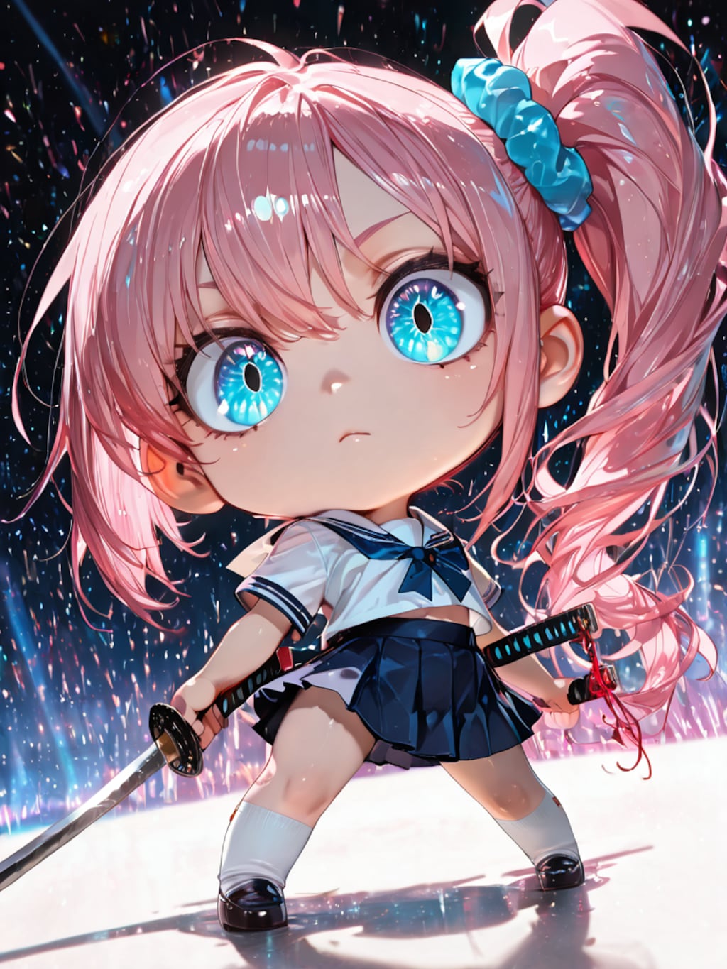 ちびセーラー服サムライ