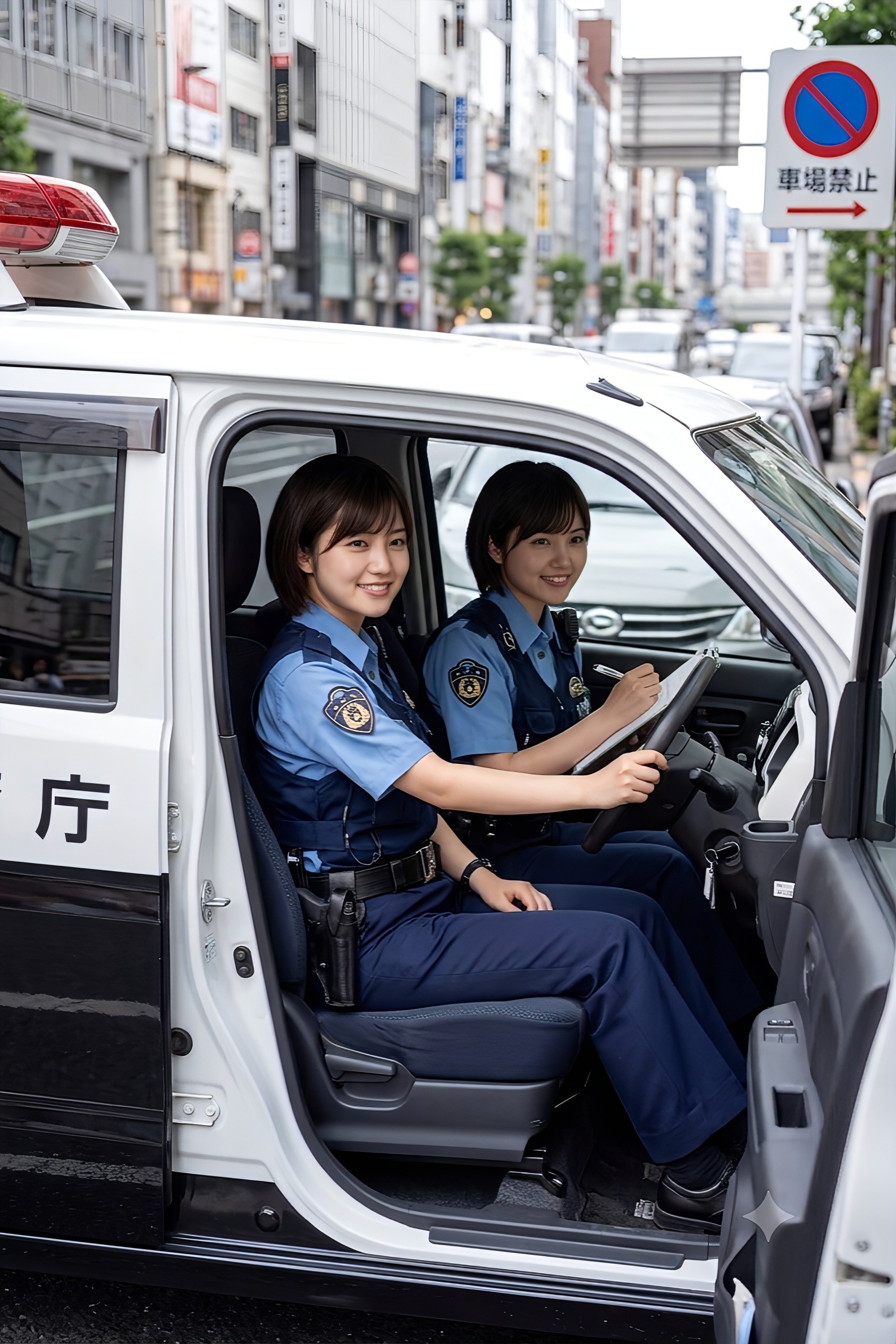 婦警さんだって露出したい😅