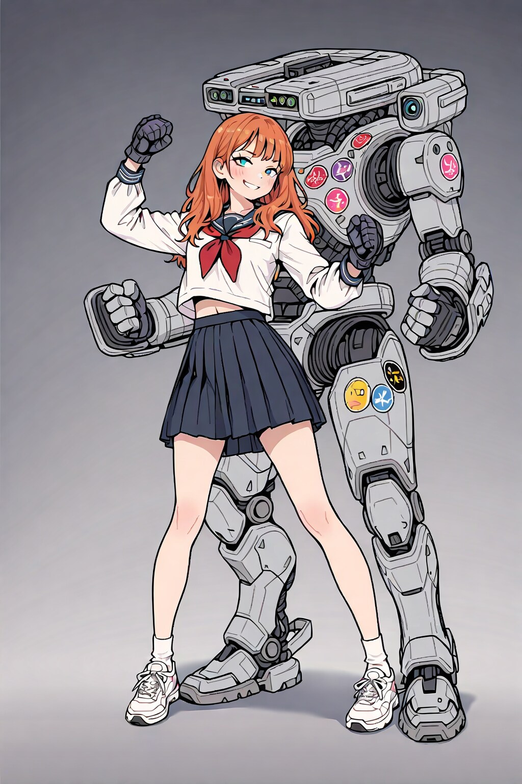 JKさんと謎のメカ-2