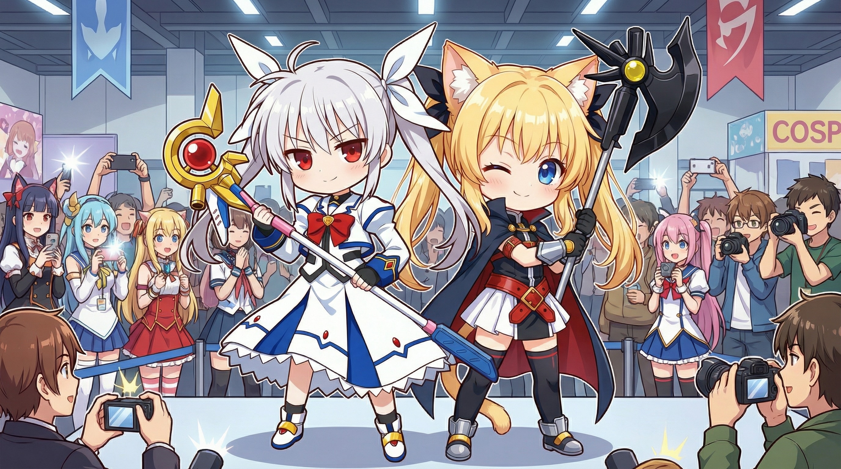 ふたりでコスプレ☆