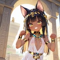 褐色埃及猫耳 4枚目