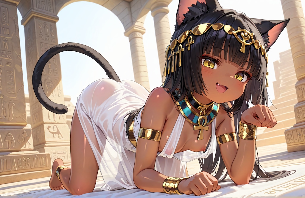 褐色埃及猫耳