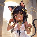 褐色埃及猫耳 2枚目