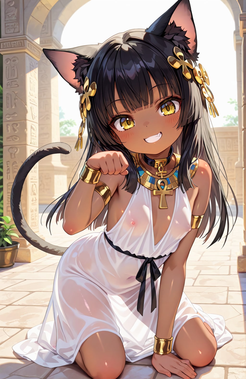 褐色埃及猫耳