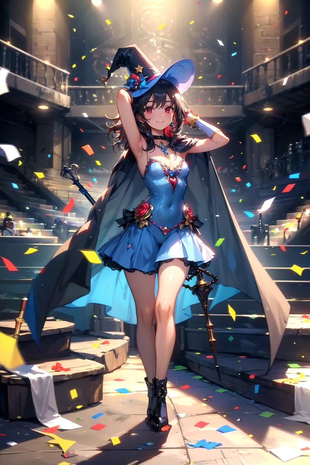 マジシャンな魔法少女 | の人気AIイラスト・グラビア