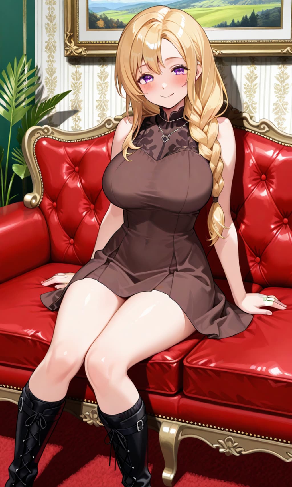 礼儀正しいルイーズさん