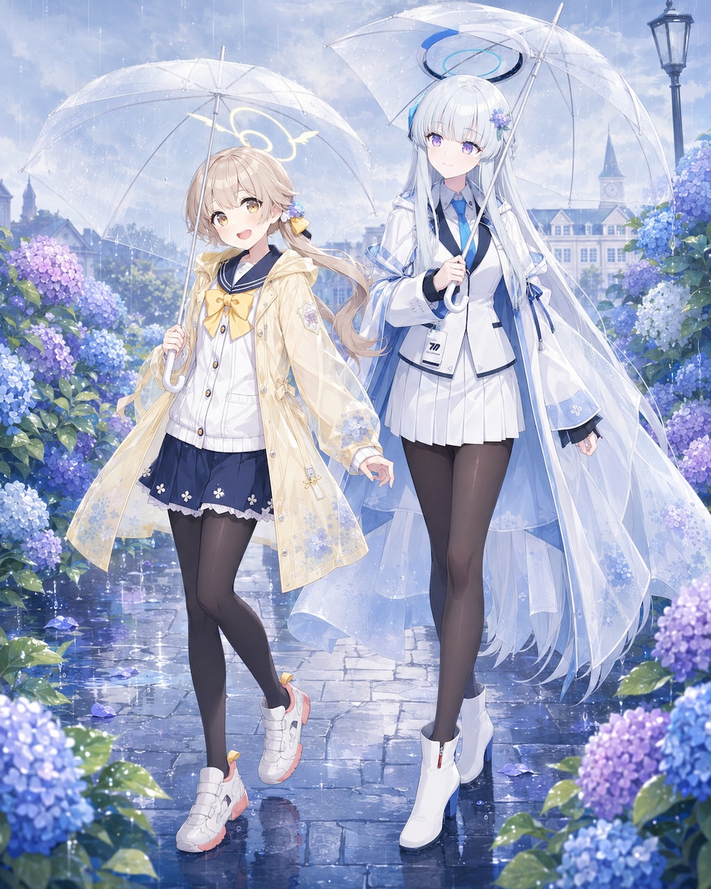 梅雨と紫陽花 ③