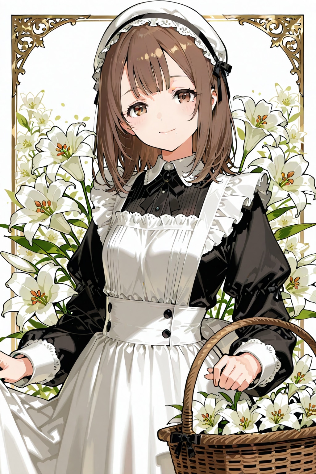 メイドさん８０（マリア） | の人気AIイラスト・グラビア