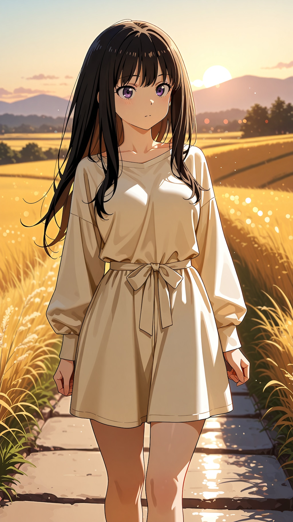 棚田の眺め