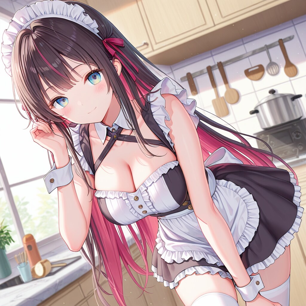 無口なメイドさん