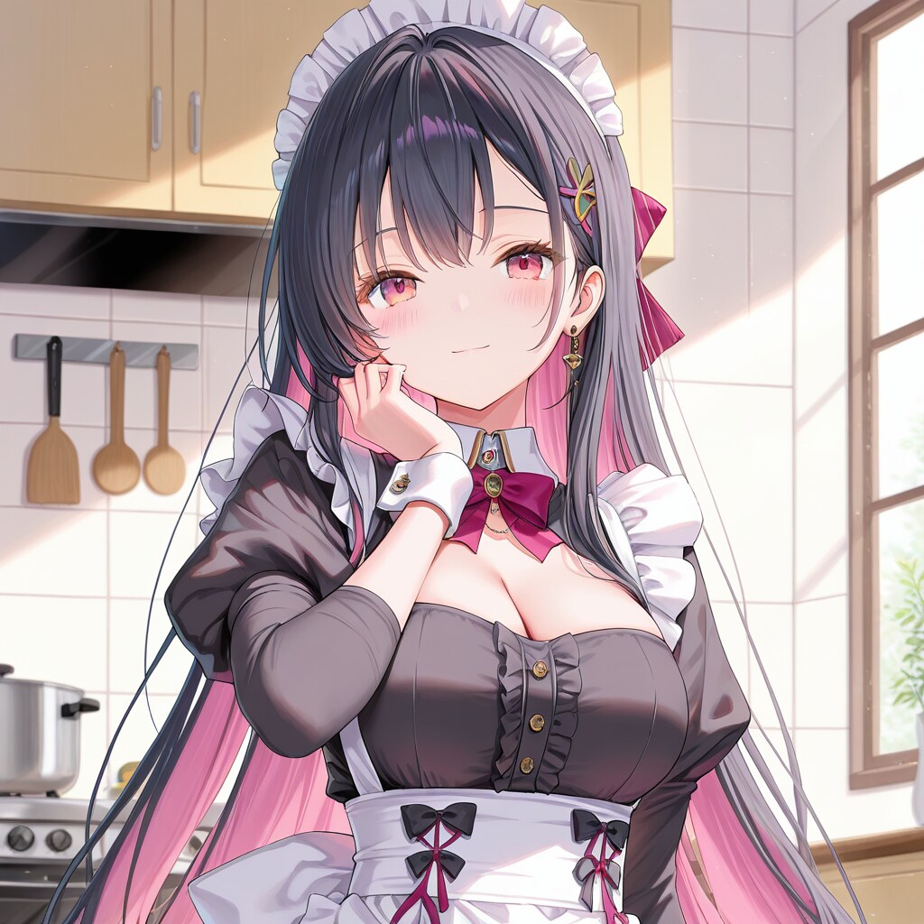 無口なメイドさん