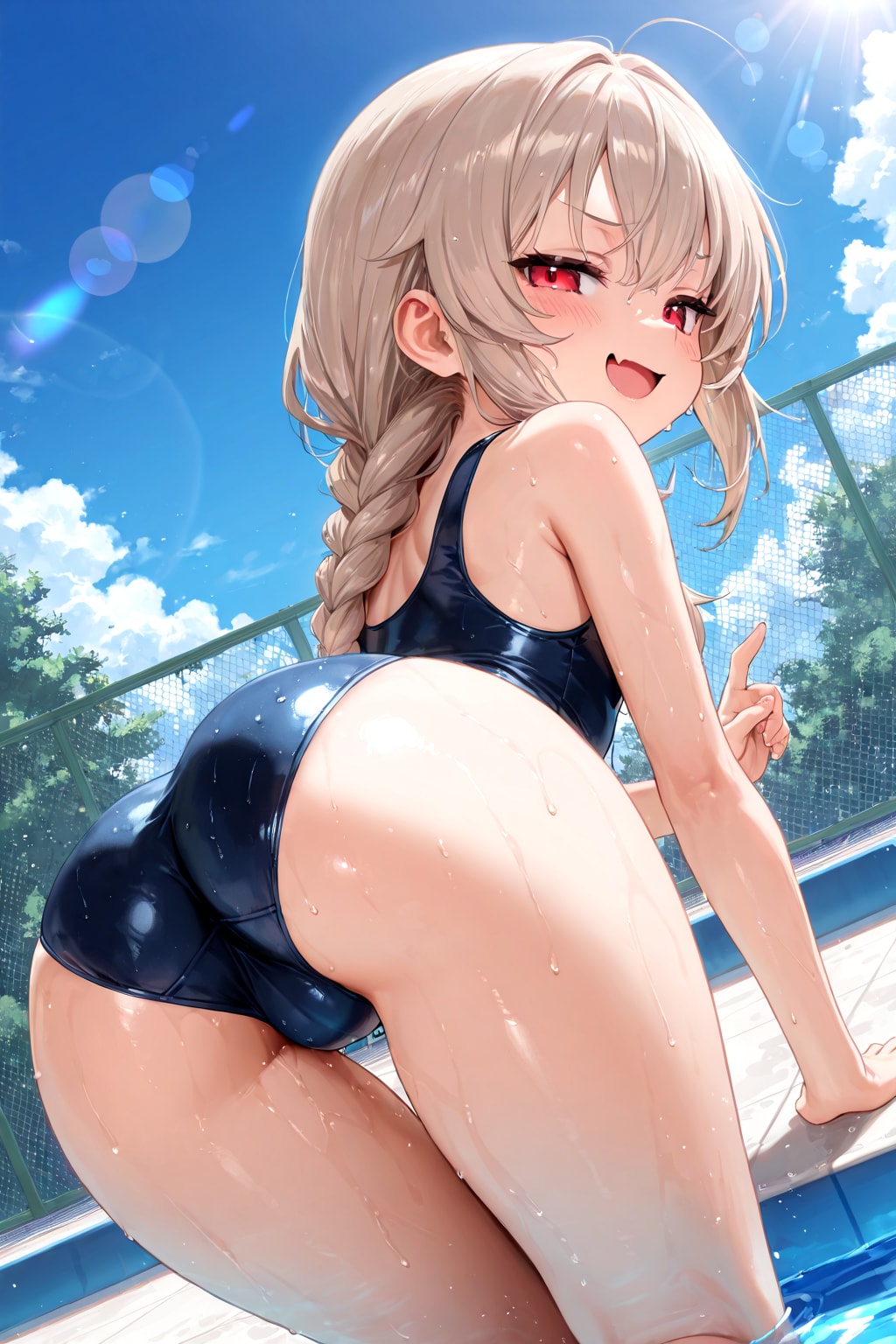 こら、学校指定の水着を改造するんじゃない！