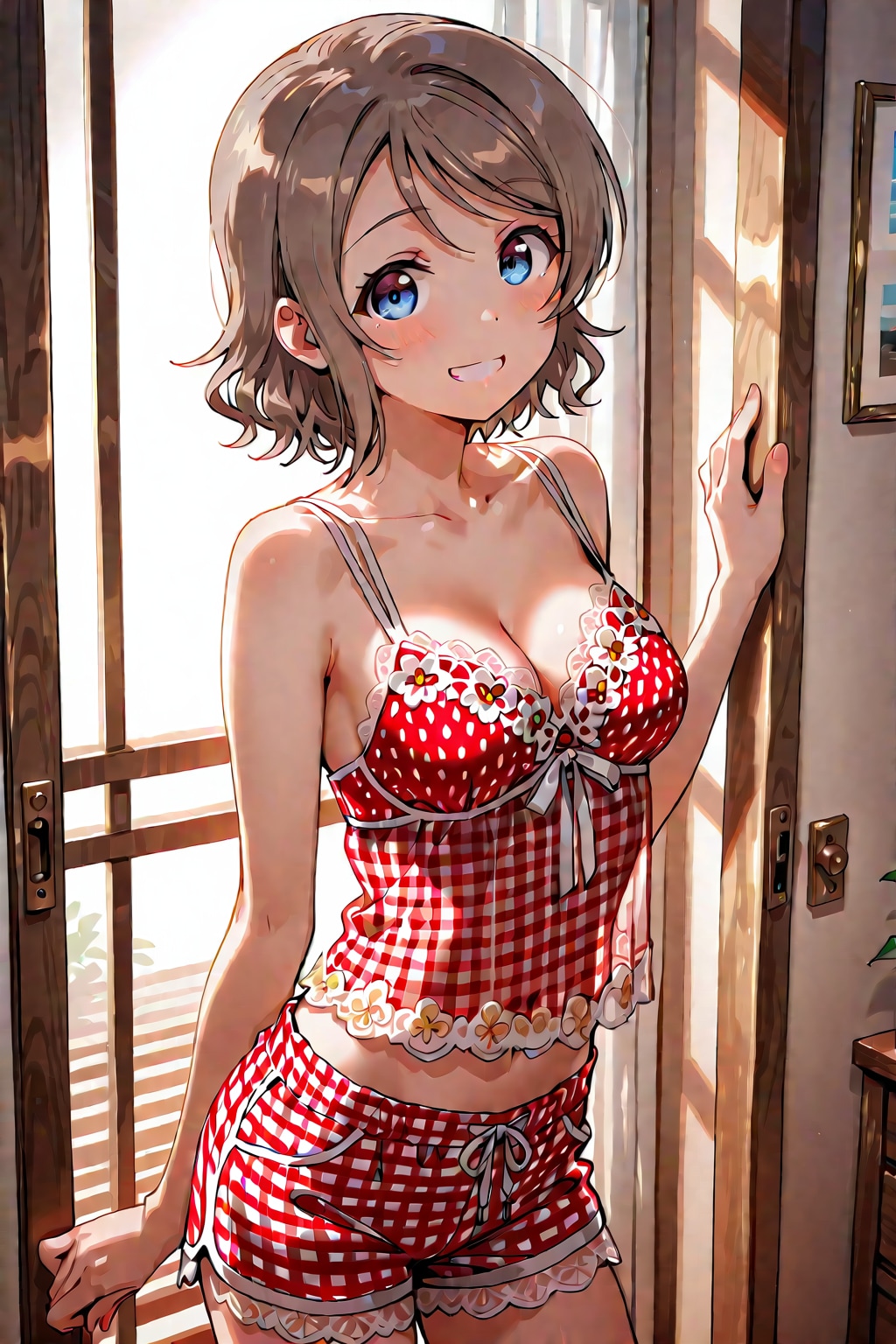 渡辺曜ちゃんのパジャマファッション ③ 『はいお待たせ、じゃあ…寝よっか？』