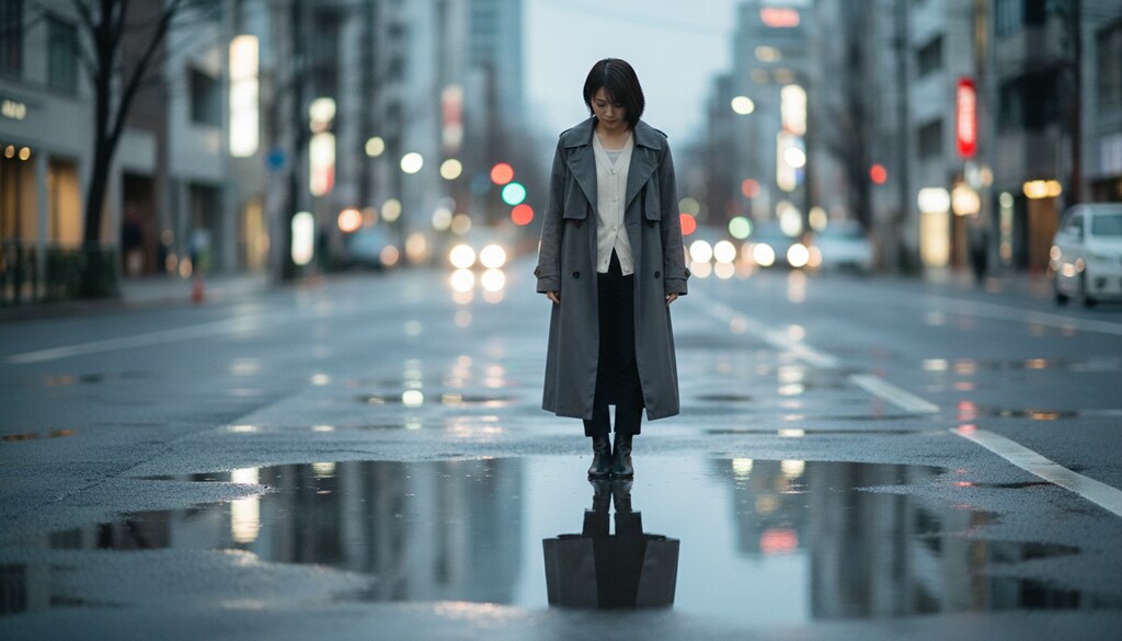 雨上がりの世界に映る、私の心象