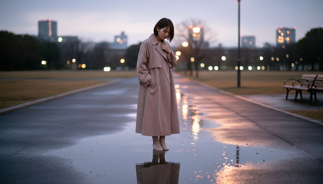 雨上がりの世界に映る、私の心象 | の人気AIイラスト・グラビア