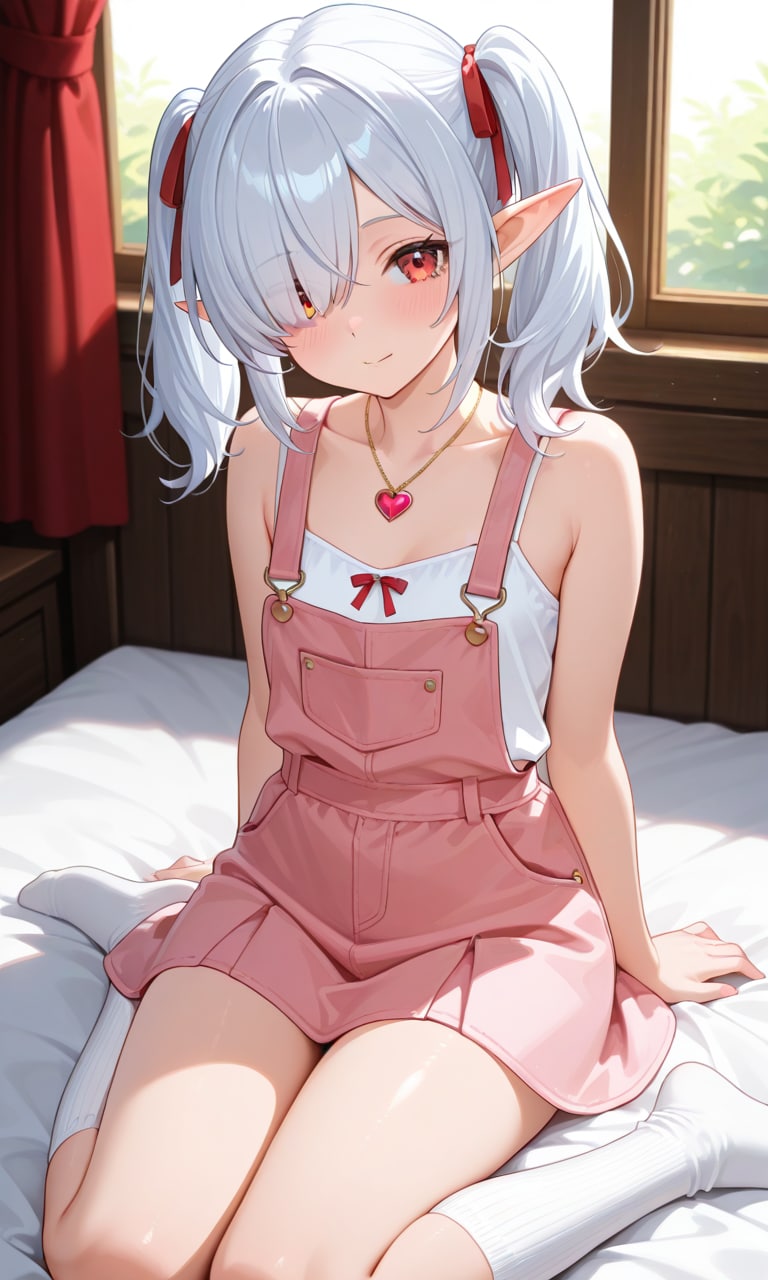 いつもと違う服装のシロネさん