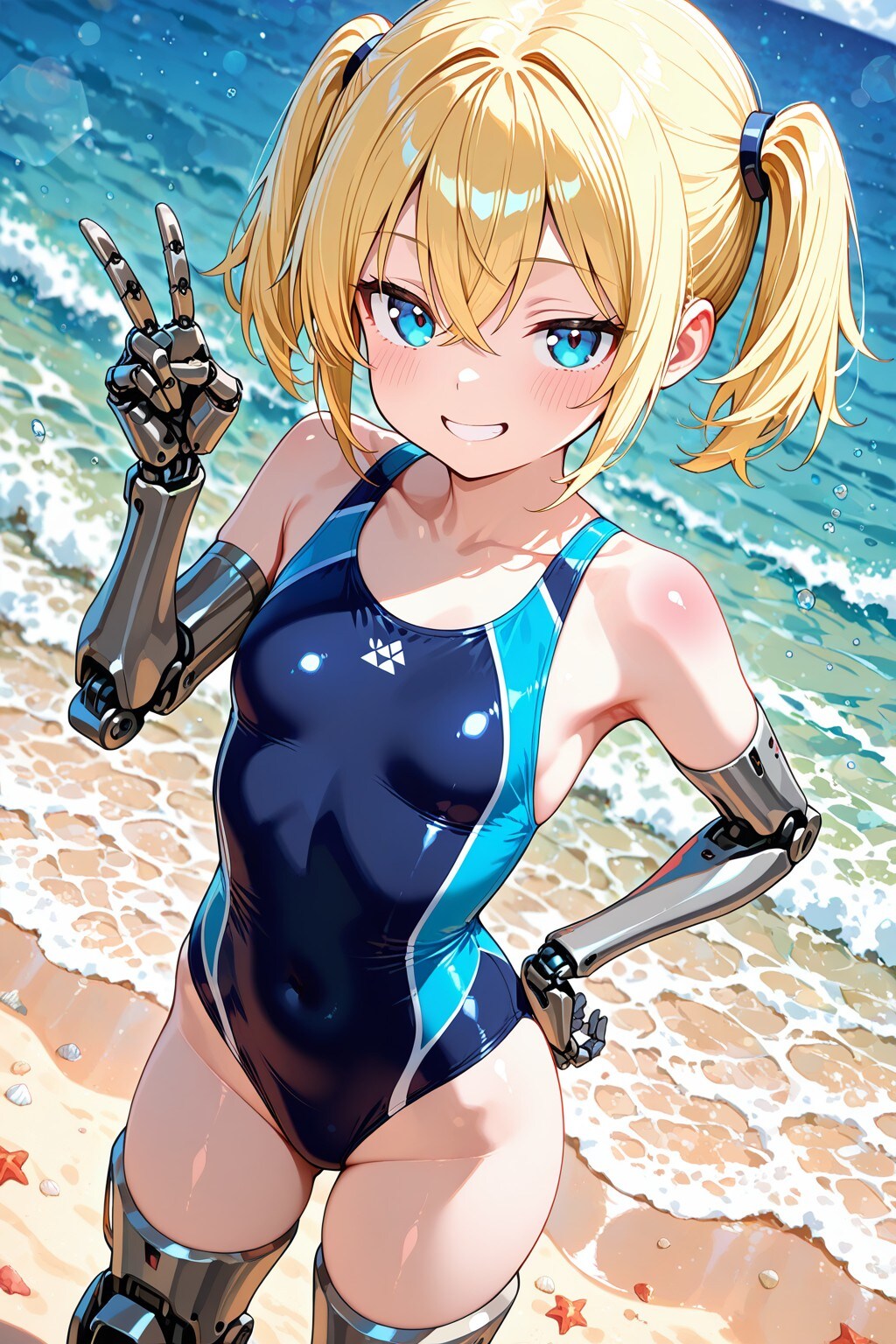 水着メカ娘ちゃん✨