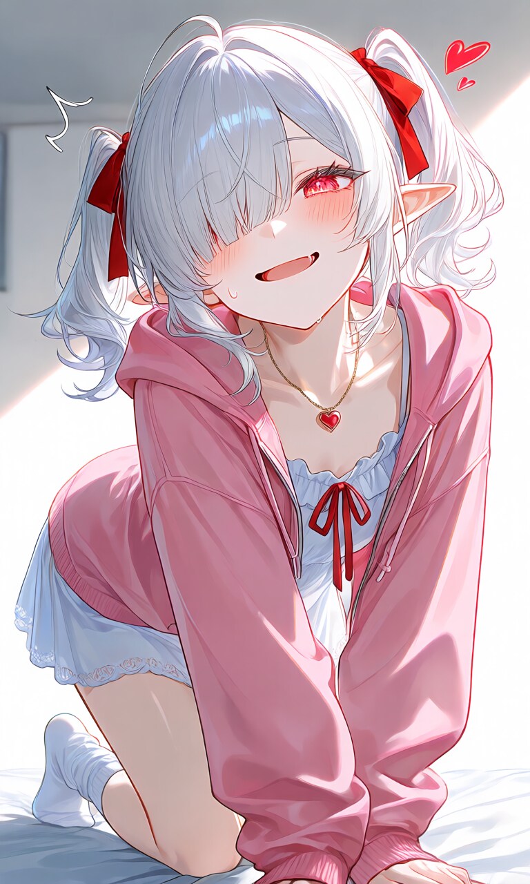 朝起こしにきたシロネさん5