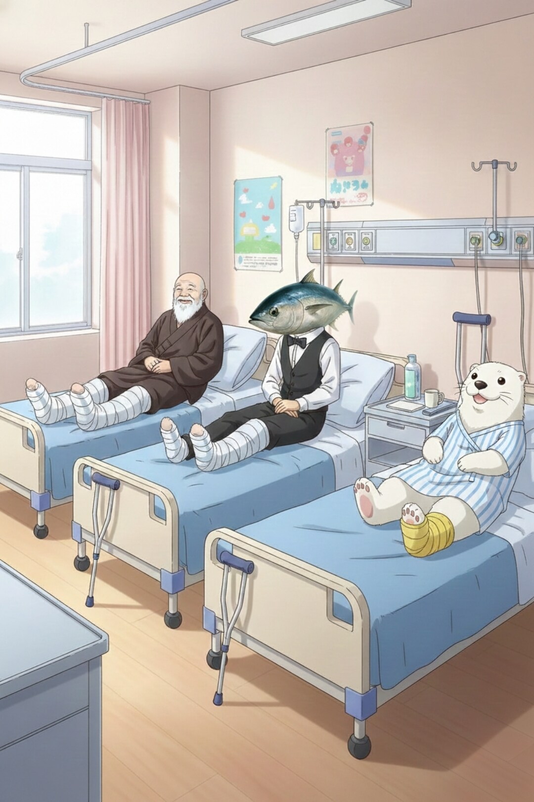 【白ラッコさんお借りしました🙏】何かをやらかした主達 | の人気AIイラスト・グラビア