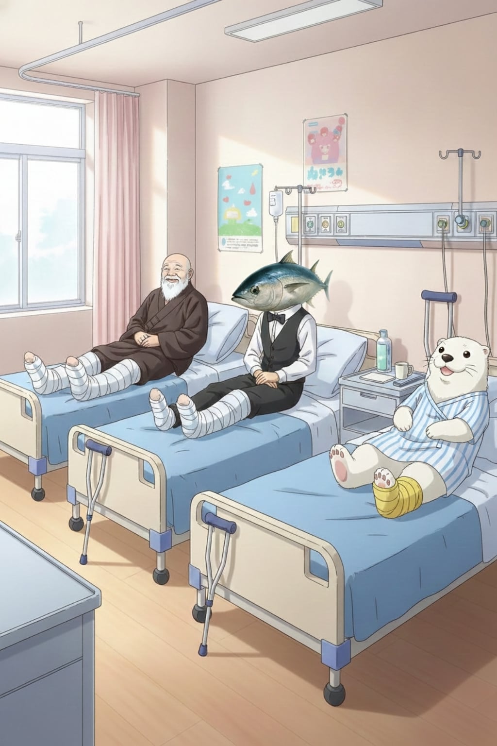 【白ラッコさんお借りしました🙏】何かをやらかした主達