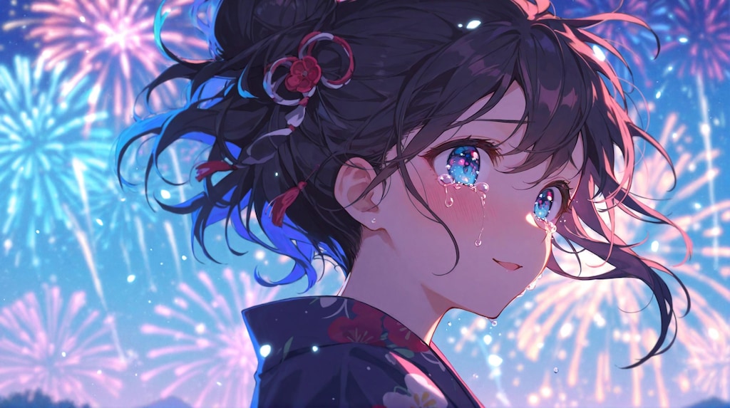 「5回目の花火大会"秒で泣いた"友達卒業宣言」ショートストーリー付き