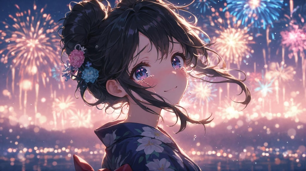 「5回目の花火大会"秒で泣いた"友達卒業宣言」ショートストーリー付き