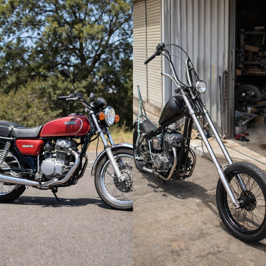 見かけたバイクは何だコレ〜🎶?？