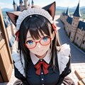 猫耳メイドは掃除中 4枚目