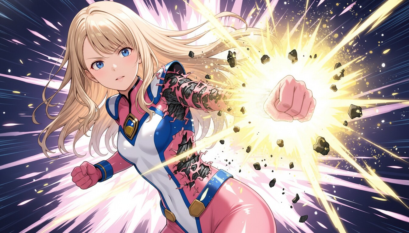 戦隊ヒロイン、最大稼働！