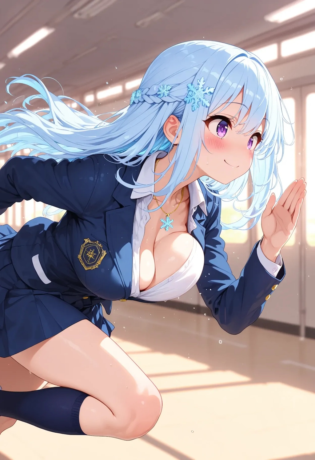 笑顔で走るぬける✨