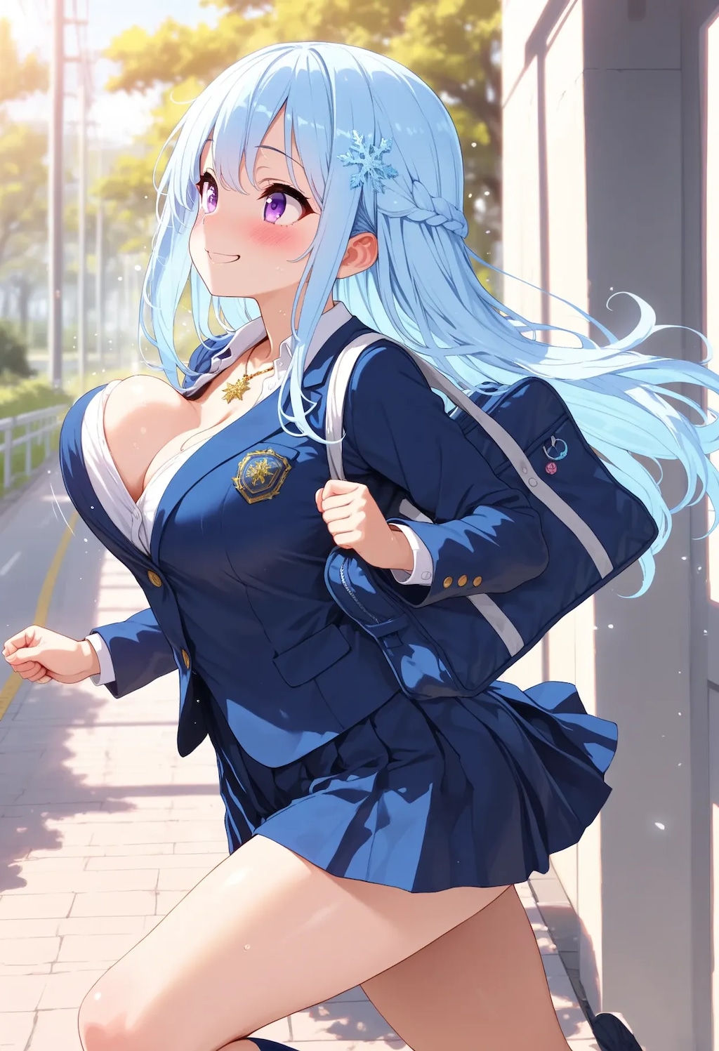 笑顔で走るぬける✨