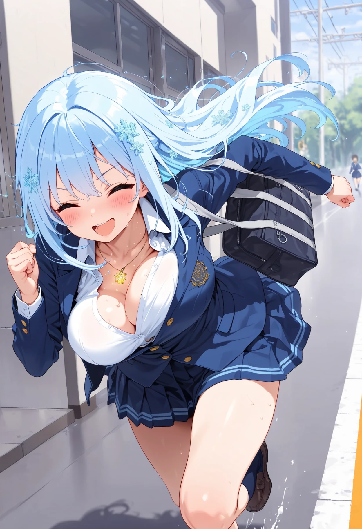 笑顔で走るぬける✨ | の人気AIイラスト・グラビア