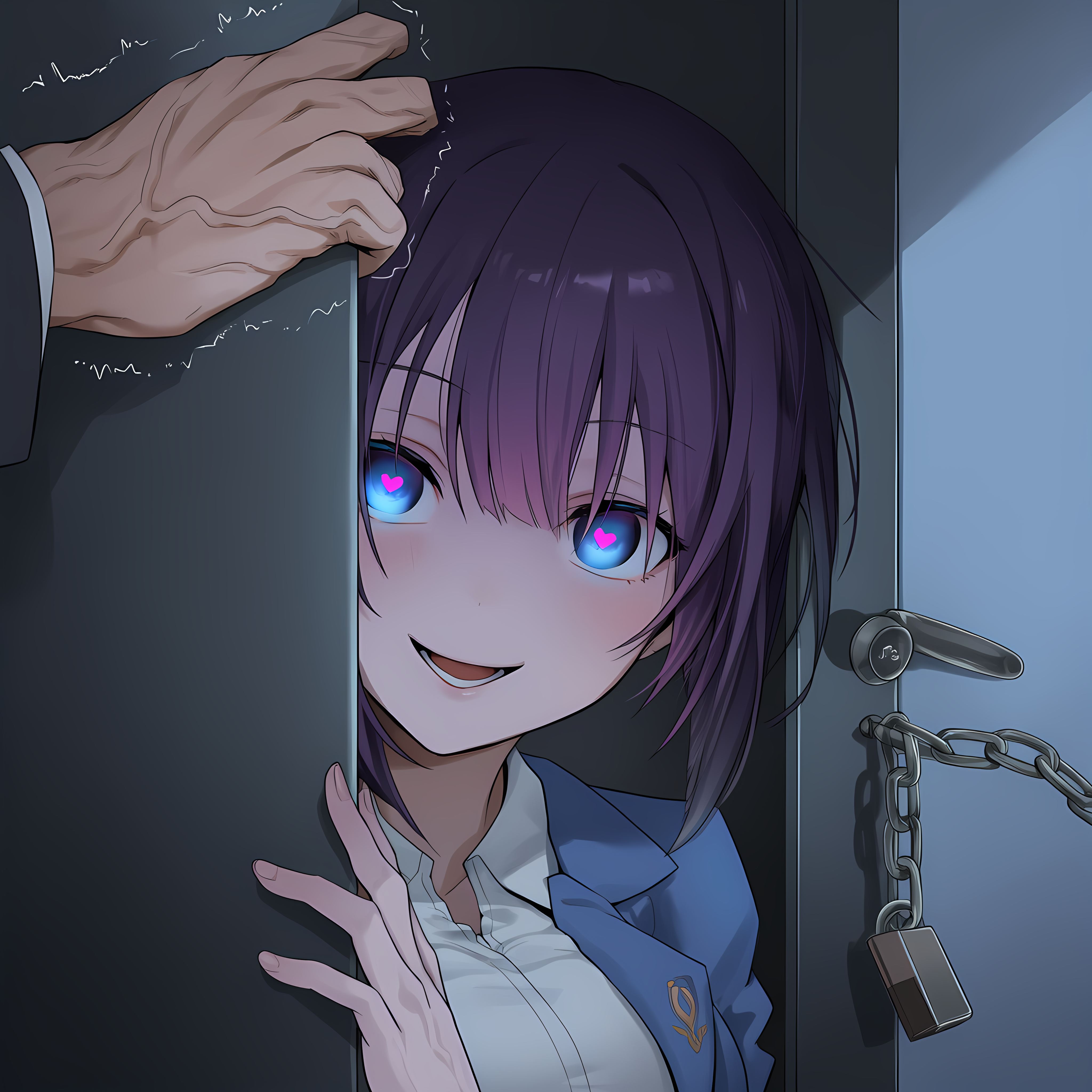 ドアを開けて下さい♡