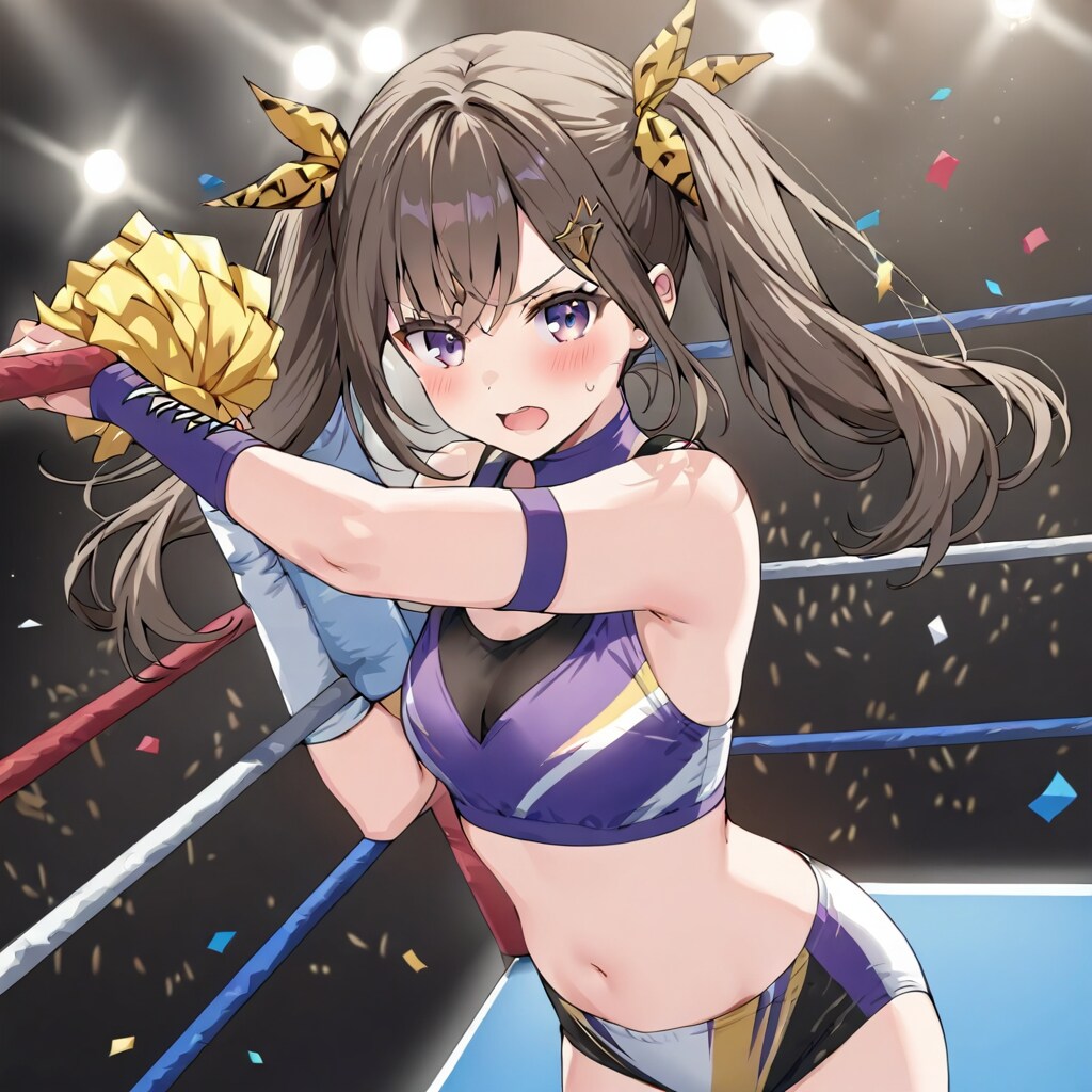立ち上がレスラーちゃん