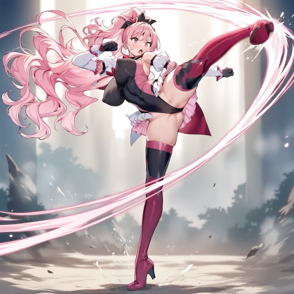 魔法少女的マジックキック！