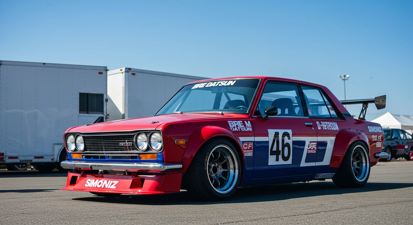 510ブルーバードレーシングカー | の人気AIイラスト・グラビア