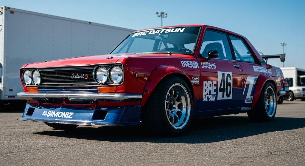 510ブルーバードレーシングカー