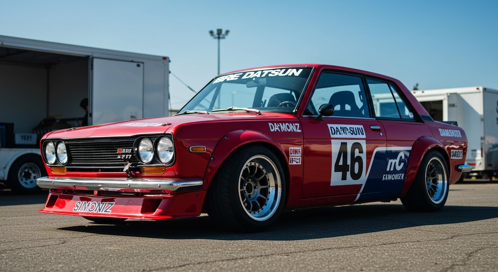 510ブルーバードレーシングカー