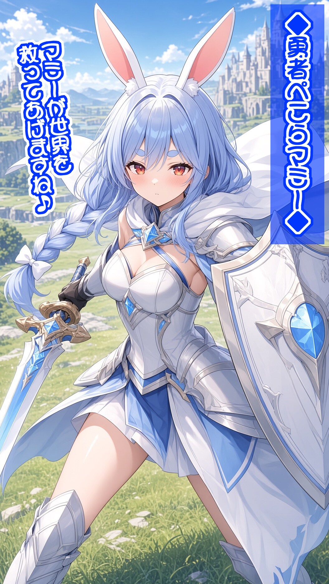 💙AiSuPix／どこかの勇者シリーズ：勇者ぺこらマミー💙 | の人気AIイラスト・グラビア