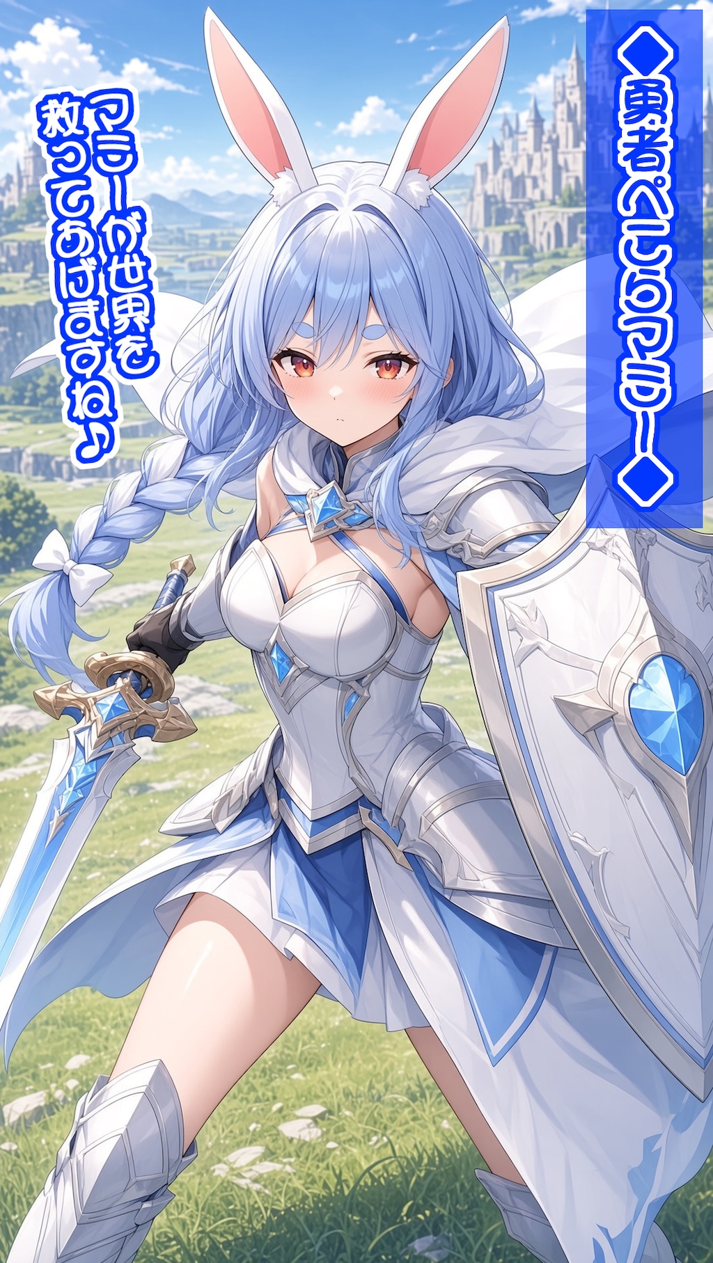 💙AiSuPix／どこかの勇者シリーズ：勇者ぺこらマミー💙