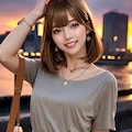 夕暮れ 4枚目