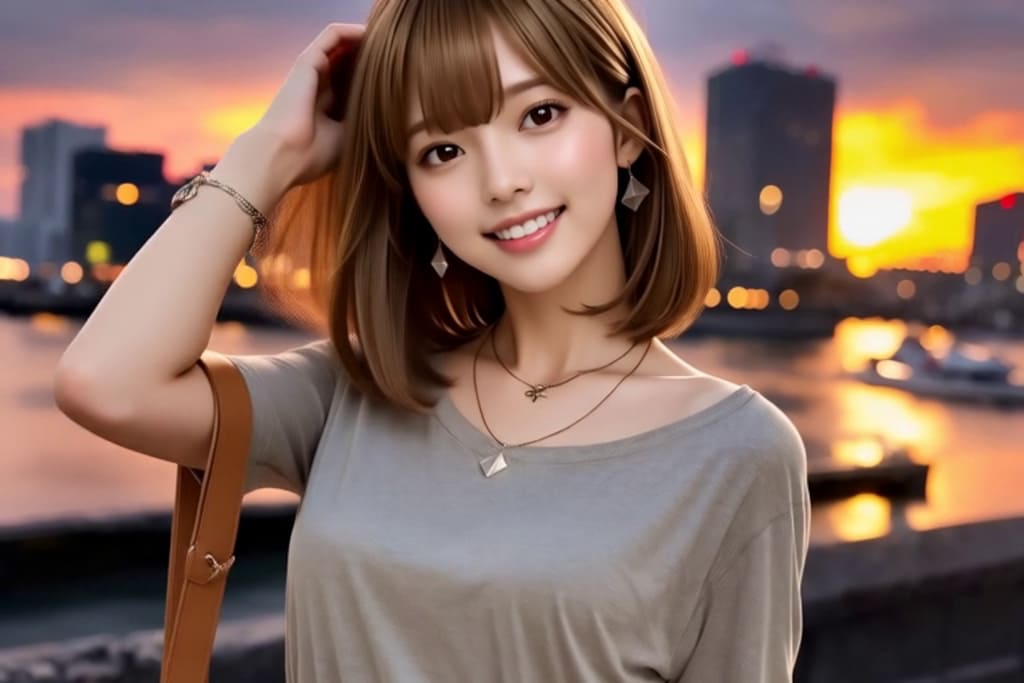 夕暮れ