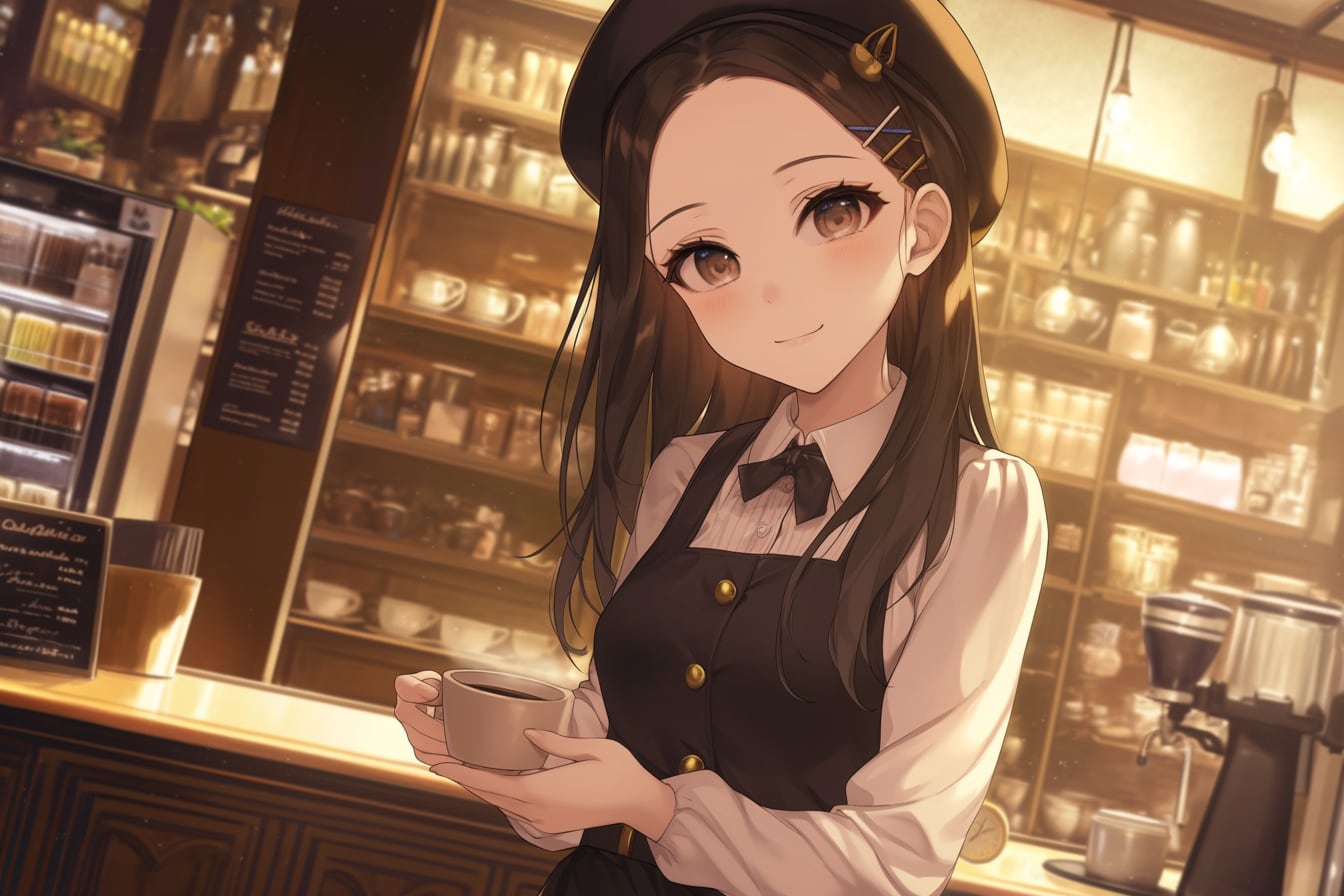 カフェのお姉さん☕✨207 | の人気AIイラスト・グラビア
