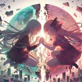 崩れる世界と重なる心 2枚目