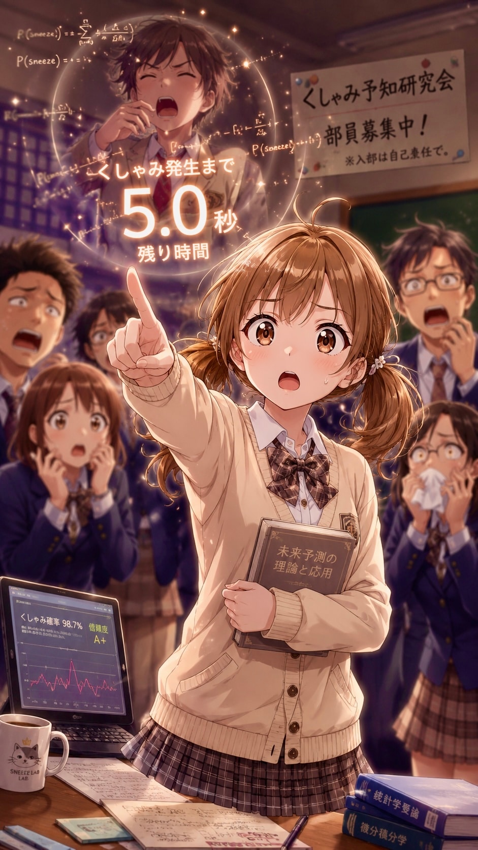 くしゃみの直前がわかる能力