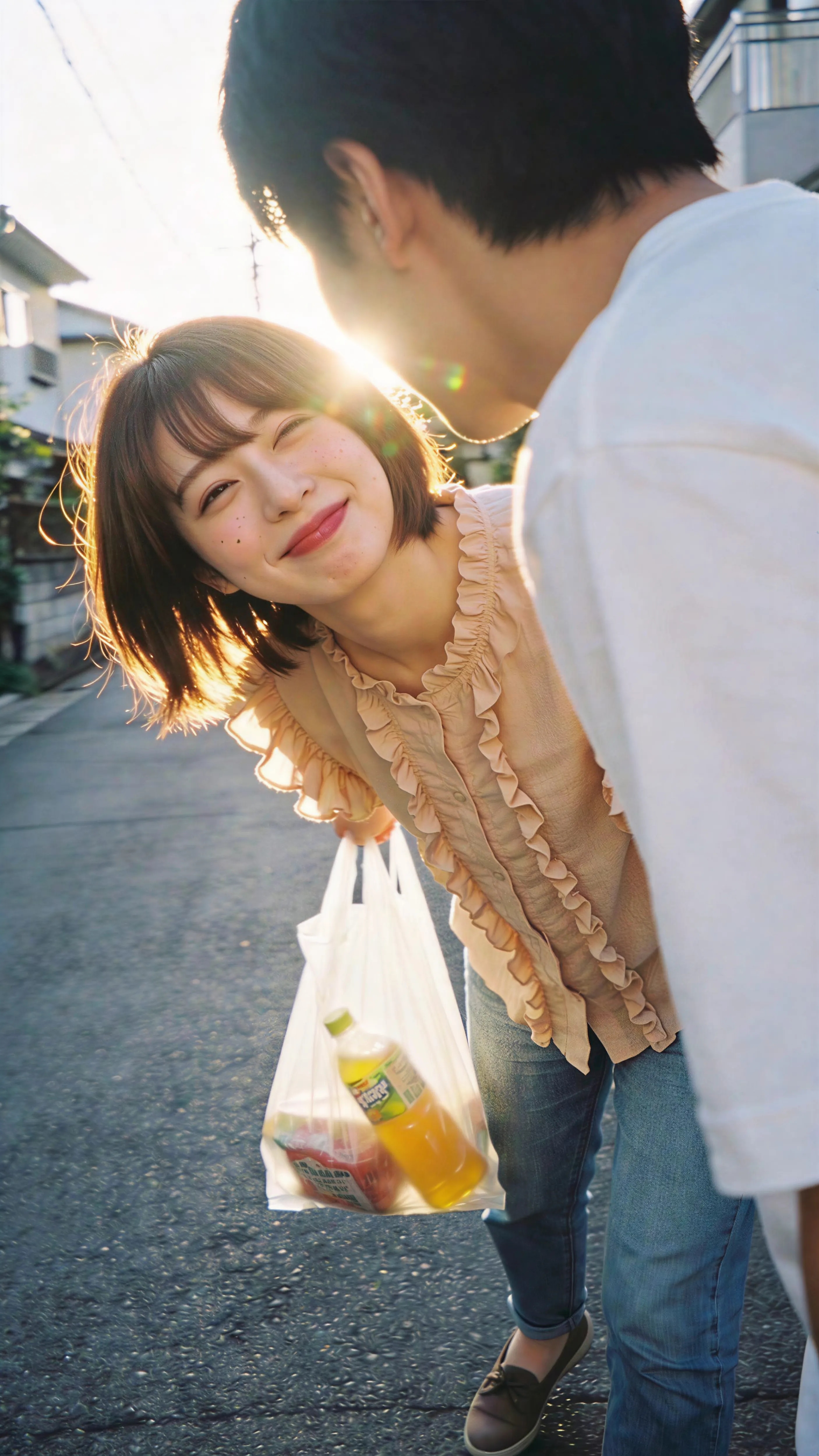 The Distance Between Two Smiles | の人気AIイラスト・グラビア